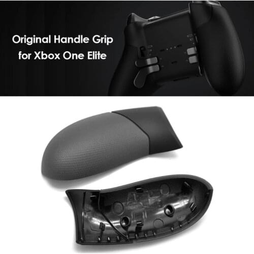 Replacement Handle Rubber Grip for XB One Elite Controller ,Waterproof Gamepad Repair Part Rear Joypad Accessories