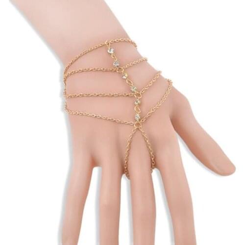 1pc Fashion Multi Chain Tassel bracelet