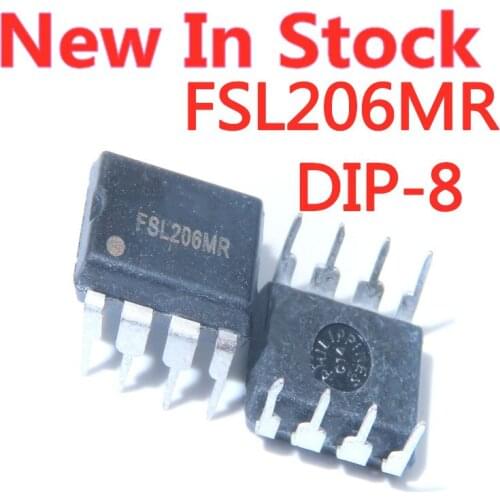 5PCS/LOT FSL206MR FSL206 DIP-8 LCD power management chip IC In Stock NEW original IC