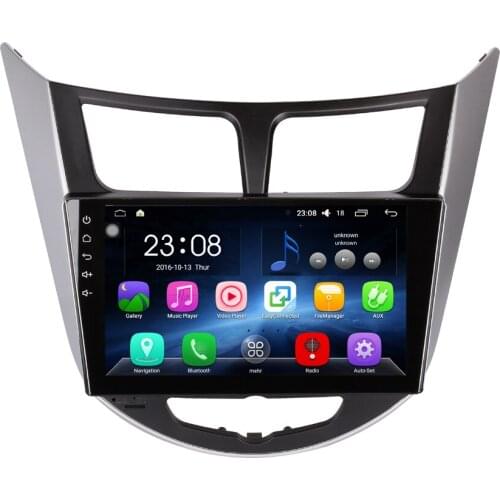 9 inch Touch Screen Android 5.1.1 System Car DVD GPS Auto Radio Autoradio Stereo Media Player for Hyundai Verna 2015