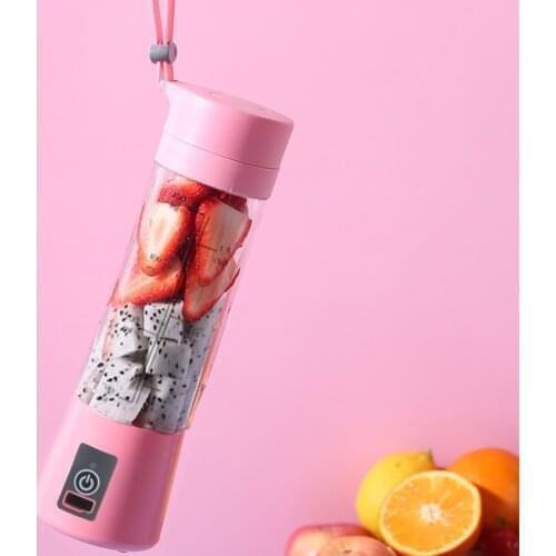 Blender Portable Professional Juicer High-Capacity Blender Machine 520Ml Electric Usb-Charging Kitchen Mixer