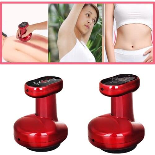 Electric Body Massager Guasha Suction Scraping Detoxification Back Massager Therapy Leg Massage Fat Burner Lose Weight Home Use