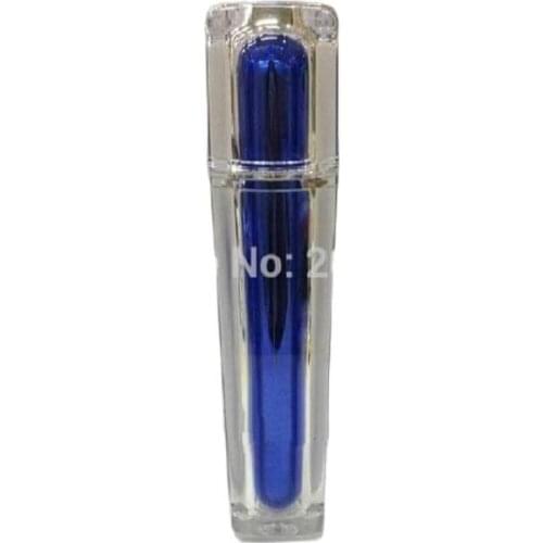 50ML Blue square acrylic pump lotion bottle,cosmetic container,press pump bottle ,Cosmetic bottle Cosmetic Packaging