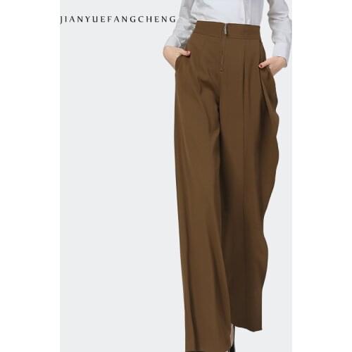 Женские брюки с высокой талией Jianyuefangcheng China At AliExpress