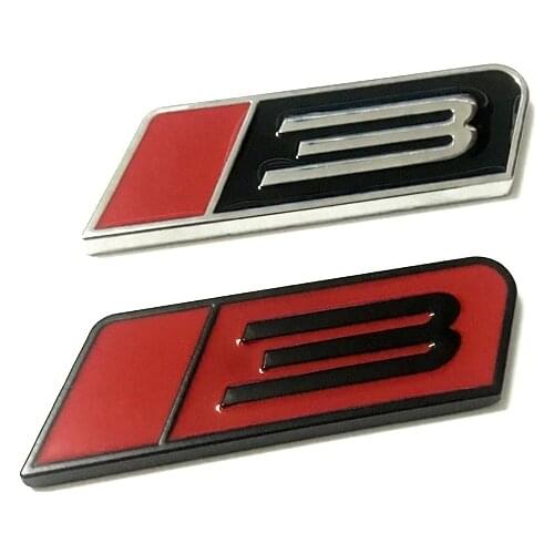 3D Metal Turbo 3 Running Horse Emblem Badge Car stickers Front Hood Grille Auto Decal for Ford ROUSH Mustang Stage 3 GT Fiesta