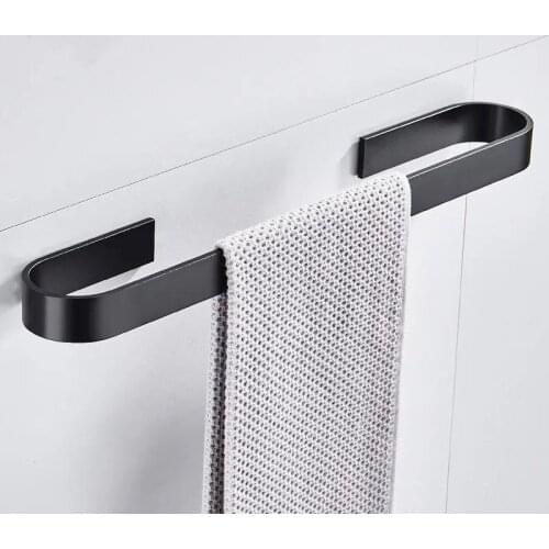 Multifunction Towel Holder Bathroom Towels Rack Hanger Stainless Steel Wall Hanging Towel Slippers Storage Shelf Organizer