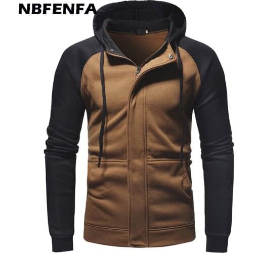 Men Jackets Hooded Spring Autumn Male Coats Fashion Men Clothing Casual Patchwork Outwear Sport Outdoor Hoodie Bomber Coat LX060