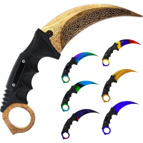 For CS GO Knife Personality Car Stickers and Decal Waterproof Laptop Motorcycle