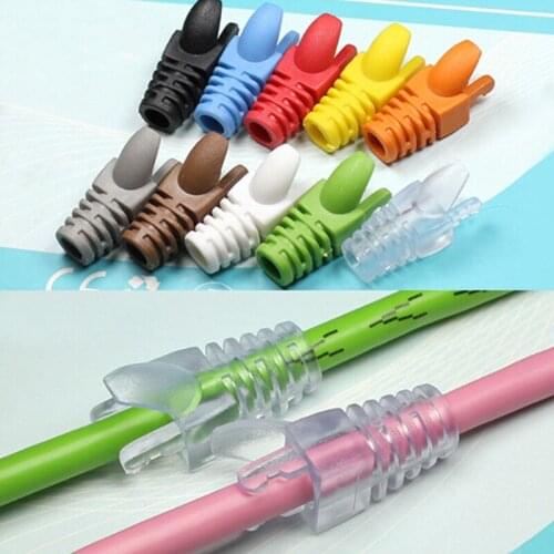 New High Quality 10Pcs rj45 cap rj45 plug cap ethernet network cable rj45 plugs protect caps
