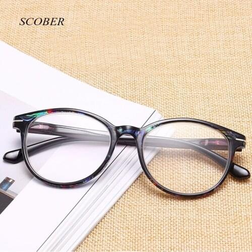 2019 New fashion elegant reading glasses men PC frame resin reading glasses women presbyopic eyewear
