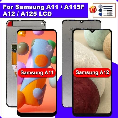 6.5" Original For Samsung Galaxy A12 Display A125F A125 LCD Touch Screen Digitizer Display For Galaxy A125 LCD A125F/DS A125H