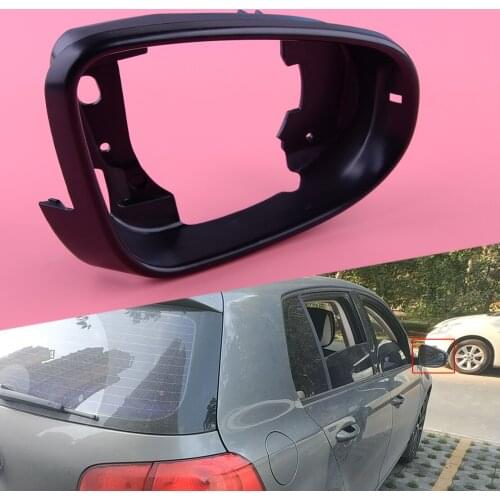 Right Rearview Wing Mirror Glass Holder Frame Bracket Support Surround Mount 5K7 857 602 6R0857602A Fit for VW Golf MK6 Touran