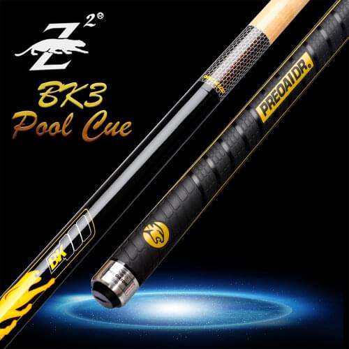Preoaidr BK Pool Cue 11.75/12.75mm Tip Selected Solid Maple Shaft Uni-lock Silica Wrap Professional Billiard Cue For Beginner