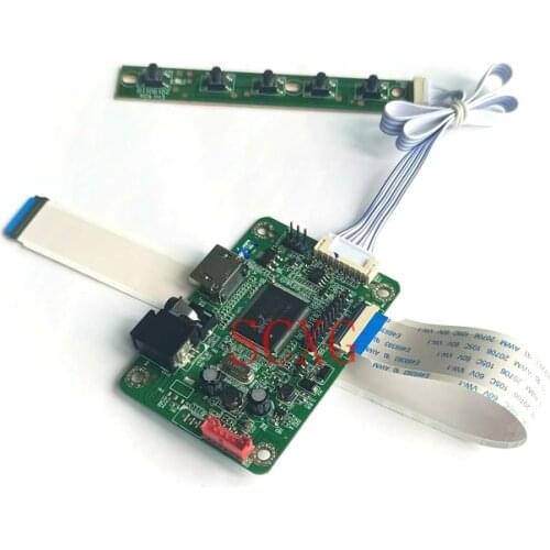 LED KIT For VVX11F009G00/VVX11F019G00/VVX12F045J00 Panel controller drive board HDMI-compatible LCD display 30 Pin eDP 1920*1080