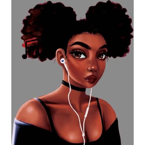 Girl Patch Iron Vinyl Appliqued Diy Heat Transfer Fashion Tops Sticker Patch Easy Print By Household Irons