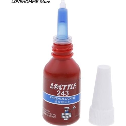 1pc NEW 10ml Screw Glue Thread Locking Agent Anaerobic Adhesive 243 Glue Oil Resistance Fast Curing Hot Sale