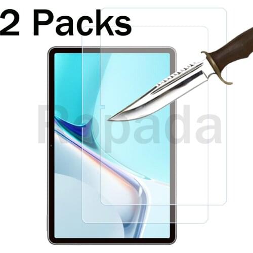 2 Packs Tempered glass screen protector for Huawei matepad 11 2021 release new version 11'' tablet protective film