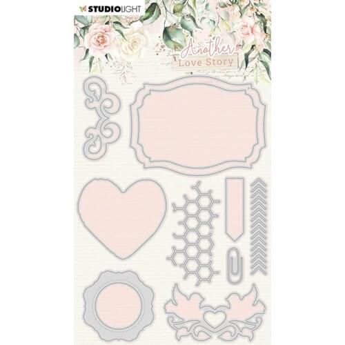 2021 AliliArts Metal Cutting Dies Romantic elements diy Scrapbooking Photo Album Decorative Embossing PaperCard Crafts Die