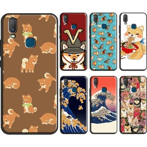 Shiba Shibes Dog Cartoon Case For Vivo Y11 2019 V17 Neo V20 SE Y1S Y12 Y17 Y19 Y20 V11 i Y30 Y50 Y70 Y91C Coque