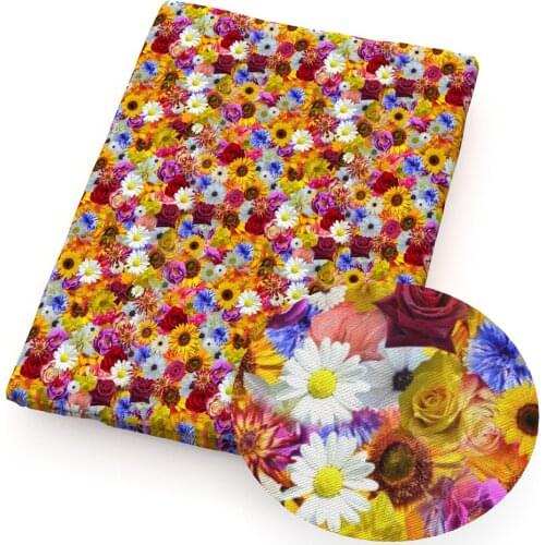 David accessories 50*145cm Floral Textile 100% Cotton Fabric Clothing Quilting Sewing Patchwork for Dress Making Puppet,c10843