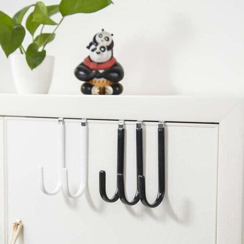 Over The Door Hooks 4 Pack Over The Door Towel Hanger for Coat Hangers Sturdy Metal Hooks for Hanging Coats
