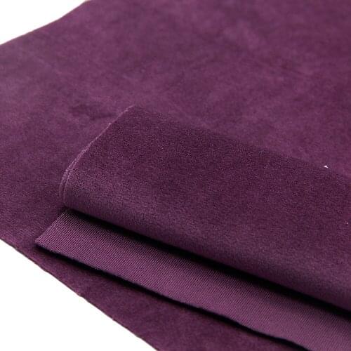 20*33cm Velvet Fabric Sheets Faux Synthetic Leather Fabric For Sewing Dolls DIY Handmade Home Textile Cloth Toys ,1Yc20966