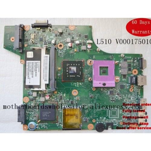 For Toshiba L510 L511 System Motherboard V000175010 Mother board