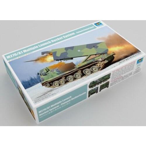 Trumpeter 01047 1/35 M270/A1 Mittlere Artillerie Raketen System Finland/Netherla model kit