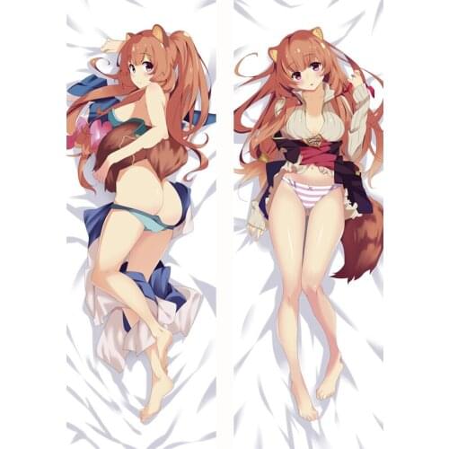 Newly Design Anime The Rising of the Shield Hero Filo Raphtalia Hugging Body Pillowcase Dakimakura Body Pillow Cover Case