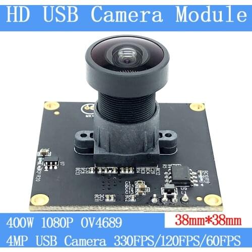 Surveillance Plug Play Wide-Angle High Speed 330FPS USB Camera Module UVC 4MP Full HD 1080P Webcam for Android Linux Windows