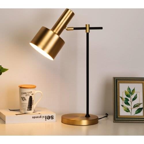 Modern Led Table Lamp Nordic Minimalist Lighting Desk Living Bedside Bedroom Study Reading Dining Fixtures Indoor Decor Lights