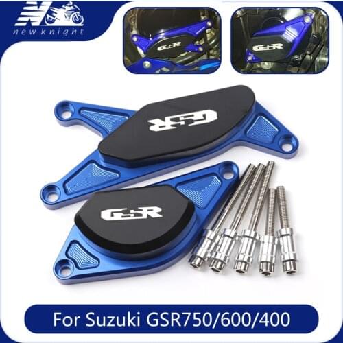 For Suzuki GSR600 GSR400 06-12 GSR750 12-16 CNC Engine Guard Protector Crash Pads Sliders Falling Protection Accessories