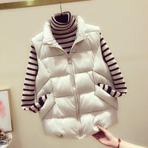 Cheap wholesale 2019 new autumn winter Hot selling womens fashion casual female nice warm Vest Outerwear BP1005