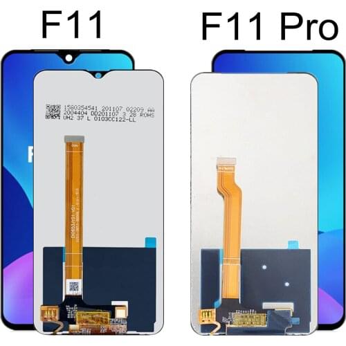 FOR OPPO F11 PRO CPH1969 LCD Display With Touch Panel Screen Digitizer Assembly Replacement For OPPO F11 LCD F11Pro Screen