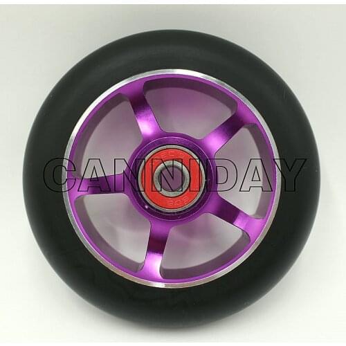 1PCS Professional Stunt Scooter Wheels Factory Direct Support Wholesale Including ABEC-9 bearings 100*24mm 88A