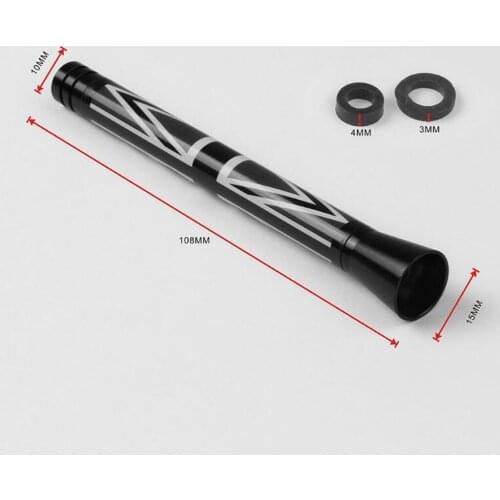 4.2" Carbon Fiber Radio Car Antenna Aerial Screw-In For Mini Cooper BMW