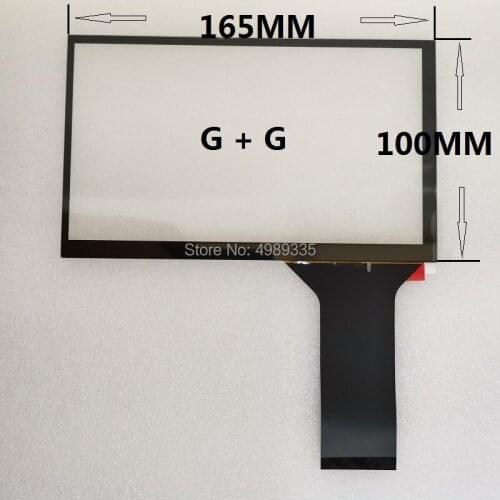 7 inch capacitive touch screen 10 points Android WIN7 8 10 linux system for plug and play tempered glass surface G+G16:9
