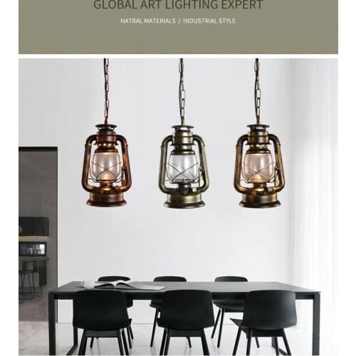 Antique Bronze Color Europe Retro Classic Kerosene Lantern Emergency Lamp door Camping Lamp Paraffin Lamp E27 Lamp Base Light