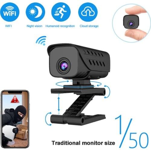 1080P Mini IP Wifi Camera Outdoor Night Cam Human Detection Security Camera Audio Wireless Video Surveillance Camera