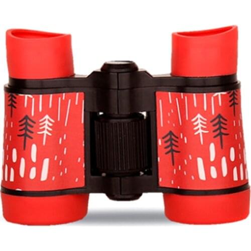 Binoculars 4x30 Telescope Rubber Anti-skid Portable Gifts For Children Kids Outdoor бинокль телескоп бинокль мощный