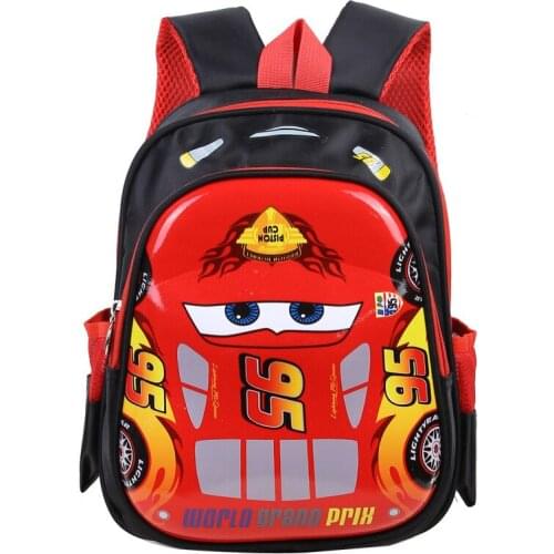 Disney kindergarten school bag childrens school bag baby 3-5-6 years old Sophia car frozen backpack boys and girls backpack
