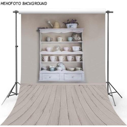 Photography Backdrops White Wood Floor 5x7 Photography Background Newborn Vintage Wooden Studio Background for Baby Customized