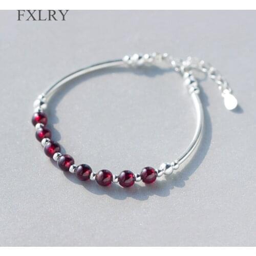 Серебряные браслеты FXLRY China At AliExpress