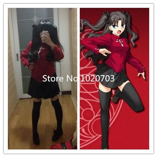Fate Zero Rin Tohsaka Cosplay Costume