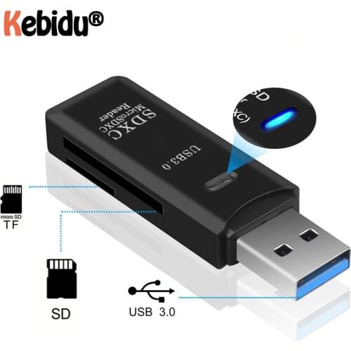 Mini Multi Card Reader USB 3.0 SD/Micro SD TF OTG Smart Memory Card Adapter For Laptop USB 3.0 Smart Cardreader SD Card Reader