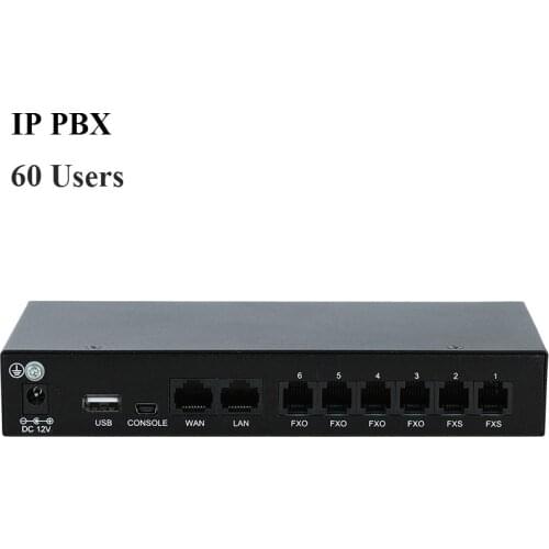 New arrival UC200-15 IP PBX VoIP with 60 SIP users