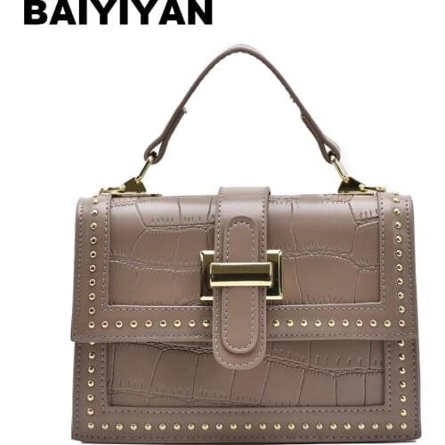 New Arrival PU Leather Retro Women Handbag Ladies Hasp Clutch Tote bag Female Messenger Bag Small Shoulder Bags