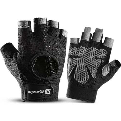 1 Pair Of Riding Cycling Glove Half-finger Sweat-absorbent Non-slip Training Fitness Sports Gloves Bike Bicycle Equipment M L XL