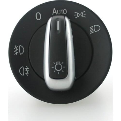 12V Car Headlight Switch For VW Golf / Jetta MK5 MK6 Eos Tiguan 2008-2011VW Scirocco 2004-2011 VW Caddy 2005-2011 VW Passat B6