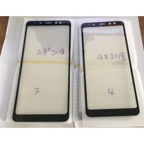 50Pcs 3D Curved Edge Full Cover Screen Protector Protective Film For Samsung Galaxy A8 A8 Plus 2018 A530 A730 Tempered Glass